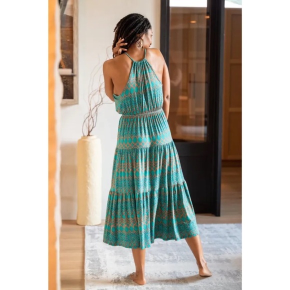 NWT- JJ Winks Bon Voyage Dress  in Peacock - Picture 3 of 9